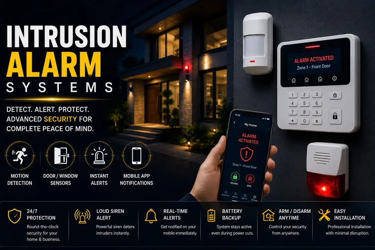Intrusion Alarm Systems by SS SecurSys